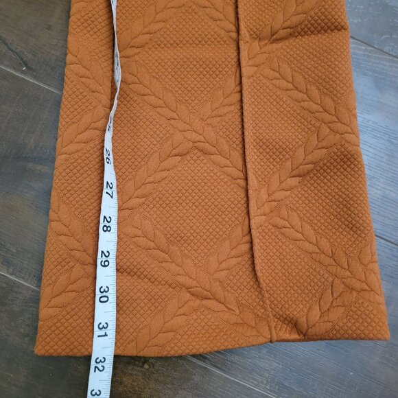 Maeve Flare Pants Cropped Top Set Womens S/M Honey Boho Neutral Chic Versatile - Picture 9 of 14